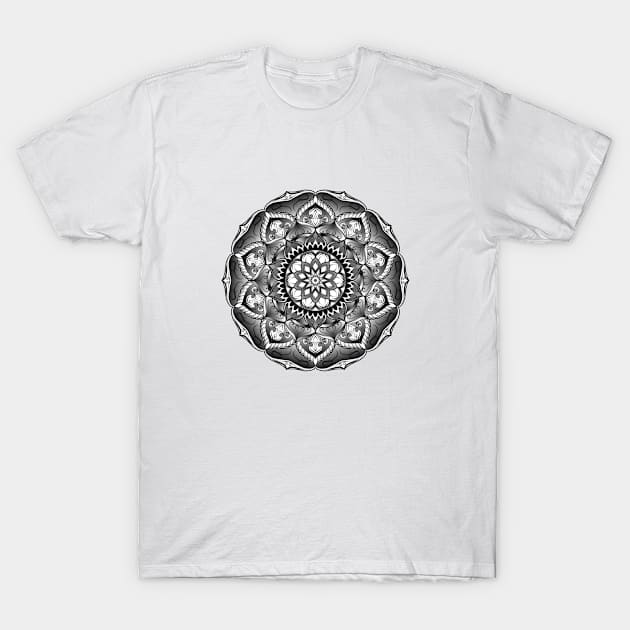 Mandala T-Shirt by artnsoul79